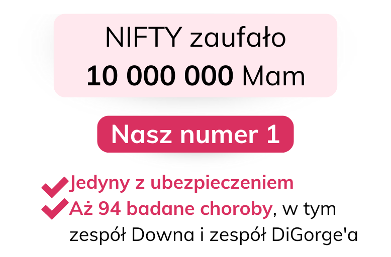 cffDNA, wolne płodowe DNA, Frakcja płodowa, Frakcja płodowa NIFTY, Frakcja płodowa normy, Niska frakcja płodowa